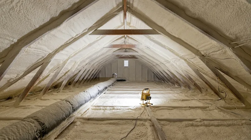 Attic Spray Foam Insulation Cleveland
