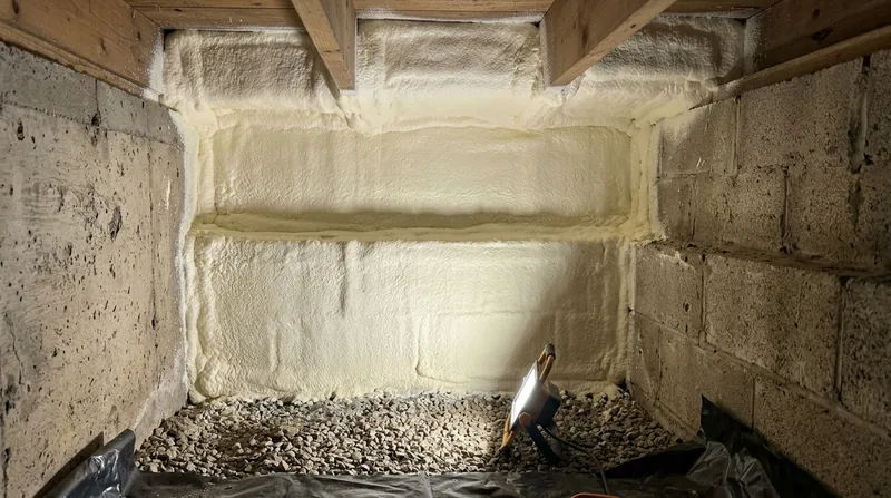 Crawl Space Spray Foam Insulation Cleveland