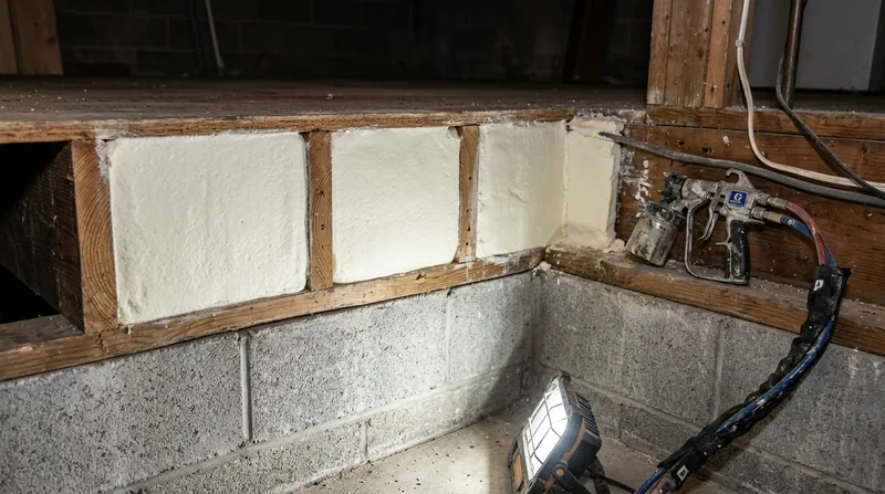Rim Joist & Band Joist Spray Foam Cleveland