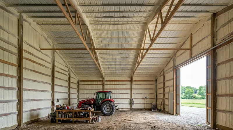 Metal Building & Barndominium Spray Foam Cleveland